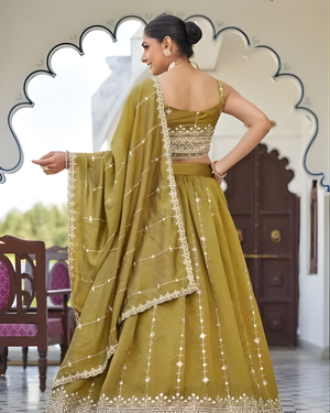 MiraMustardGoldSilkEmbroideredLehengaCholiSet_3