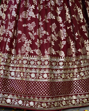 TanishkaMaroonBridalLehengaCholiSet_3