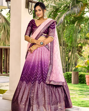 LavanyaPurpleEmbroideredLehengaCholiSet_2