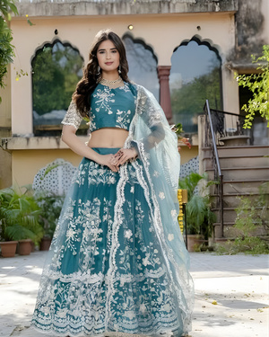 RivyaSoftNetSequinsEmbroideredLehengaCholiSet_4